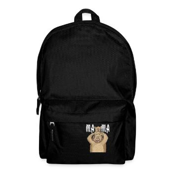 BÄR MAMA KIND MAMA - Rucksack - Schwarz - Vorne