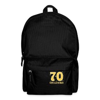 GEBURTSTAG 70 - Rucksack - Schwarz - Vorne