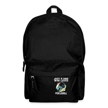 Juste un père qui aime le pickleball - Sac à dos - noir - Devant