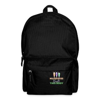 I love Milkshakes Milkshake Gift - Backpack - black - Front
