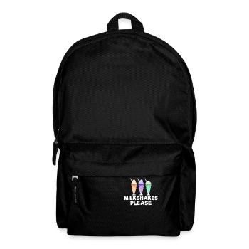 I love Milkshakes Milkshake Gift - Backpack - black - Front