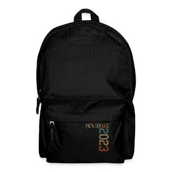 Realschule bestanden Realschulabschluss 2023 - Rucksack - Schwarz - Vorne