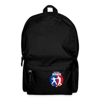 Philippines Kali Eskrima Arnis Fighter I Cadeau - Sac à dos - noir - Devant