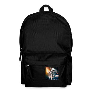 Astronaut Cosmonaut Sci-Fi character - Rucksack - Schwarz - Vorne