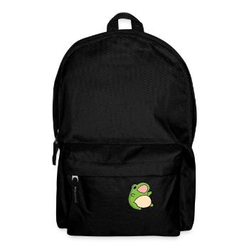 Frog Comic Drawing Funny - Backpack - black - Front