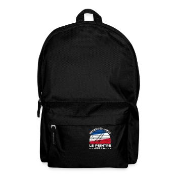 Détendez-Vous Le Peintre Est Là Peinture - Sac à dos - noir - Devant
