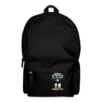 Bubble Tea Lover Gift - Backpack - black - Front