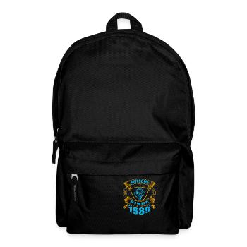 Génial depuis 1989. Angel, l’anniversaire du pêcheur - Sac à dos - noir - Devant