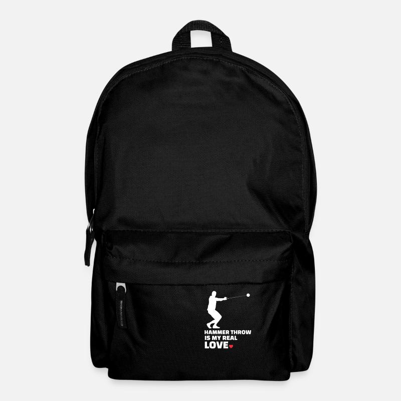 J’adore le lancer du marteau - Sac à dos - noir