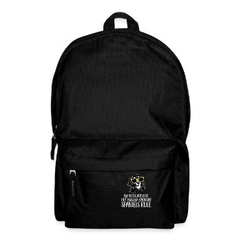English Springer Spaniel Hund - Rucksack - Schwarz - Vorne