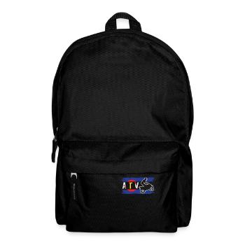 All-Terrain-Fahrzeuge Vintage Colorado Flagge Kunst - Rucksack - Schwarz - Vorne