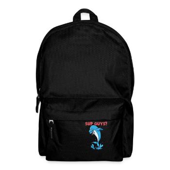 Dupping Delfin - Rucksack - Schwarz - Vorne