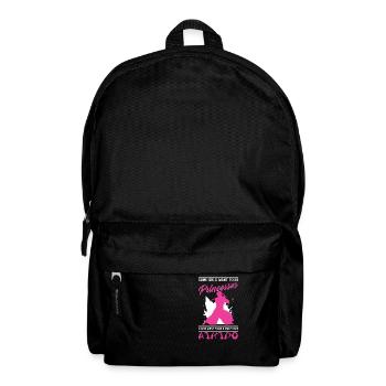 Aikido Mädchen Japan Taekwondo Karate Kampfsport - Rucksack - Schwarz - Vorne