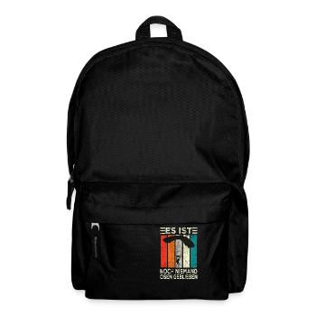 Skydive Skydiver Fallschirmspringer Fallschirm - Rucksack - Schwarz - Vorne