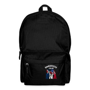 Drapeau dominicain Dessin pour un puerto dominicain - Sac à dos - noir - Devant