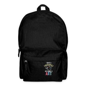 Maler Zeichner für Künstler - Rucksack - Schwarz - Vorne