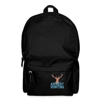 Retro Vintage Game Archery Hunting T-Shirt - Backpack - black - Front