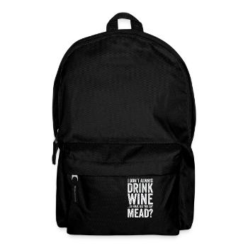 Honigwein Met Hausbrauer Viking Renaissance - Rucksack - Schwarz - Vorne