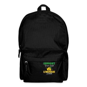 Limonade-Geschenk-Ideen - Rucksack - Schwarz - Vorne