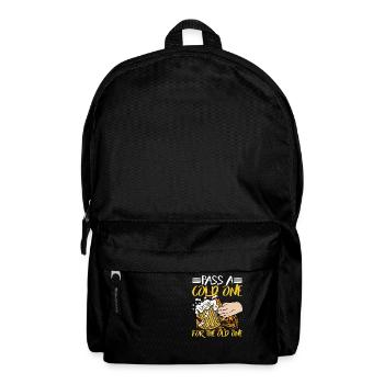 Pass A Cold One For The Old One 2 - Rucksack - Schwarz - Vorne