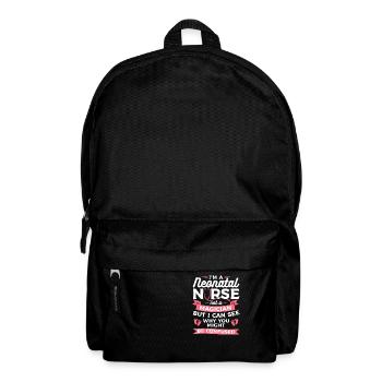 Je suis une infirmière néonatale pas une magicienne Infirmières infirmières de l’USIN RN - Sac à dos - noir - Devant