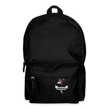Torshavn îles Féroé Carte Drapeau - Sac à dos - noir - Devant