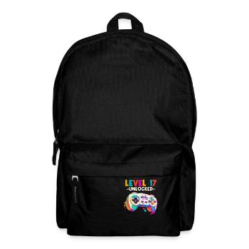 Level 17 Years Gaming 17 17 Birthday - Backpack - black - Front