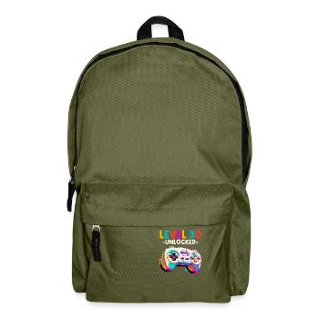 Level 30 Jahre Gaming 30er 30 Geburtstag - Rucksack - Olivgrün - Vorne