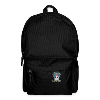 Hacker Programmeur Développeur Informatique - Sac à dos - noir - Devant