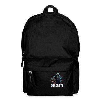 Deadlifts Gym Fitness Fun Workout - Backpack - black - Front