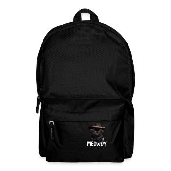 Meowdy Funny cat Meme for Cat Lovers - Backpack - black - Front