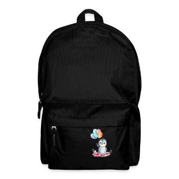 Pinguin Tier süß Antarktis vogel Zoo winter kalt - Rucksack - Schwarz - Vorne