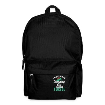 Turtle Owner Gift Turtle Lover - Backpack - black - Front