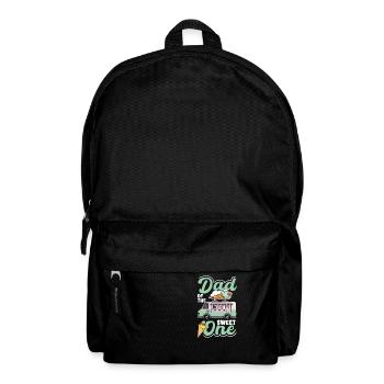 Papa du doux - Sac à dos - noir - Devant