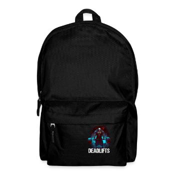 Deadlifts Gym Fitness Fun Workout - Backpack - black - Front