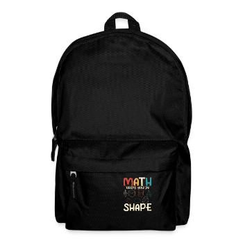Les mathématiques vous gardent en forme Formation des professeurs de mathématiques - Sac à dos - noir - Devant