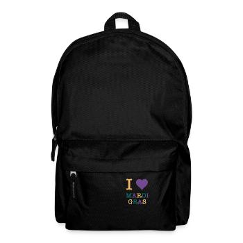 Ich liebe Karneval New Orleans Party - Rucksack - Schwarz - Vorne