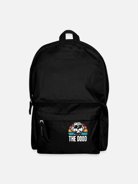 Der Dood Doodle Labradoodle Goldendoodle - Rucksack - Schwarz