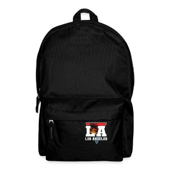 Los Angeles La Kalifornien Geschenk - Rucksack - Schwarz - Vorne