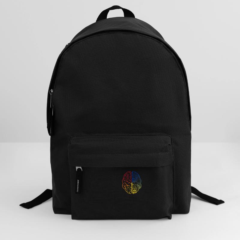 Programmierer Coder - Entwickler Programmieren Gehirn Rucksack