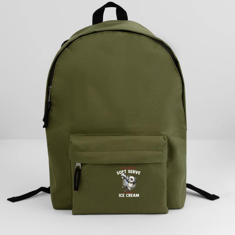 Wenn du ein Softeis willst, hol dir Eiscreme - Rucksack