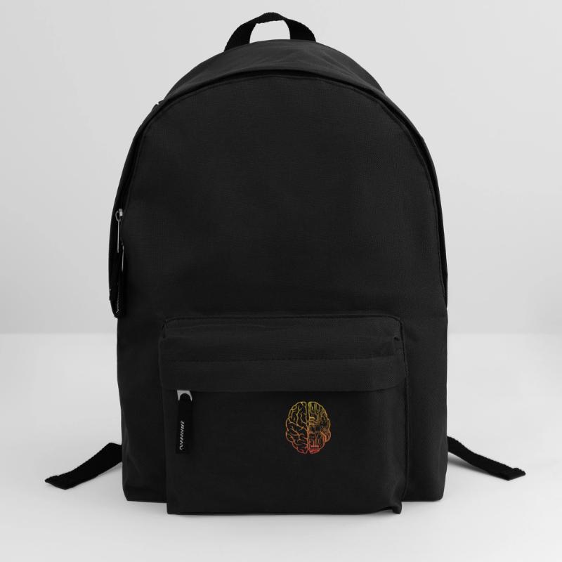 Programmierer HTML - Entwickler Programmierung Brain Cool Rucksack