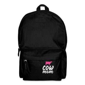 Kuh Geschenk Kuhliebhaber Bauern Geschenk - Rucksack - Schwarz - Vorne
