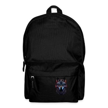 Wölfe Silhouette Naturschutz Tierschutz Wolf - Rucksack - Schwarz - Vorne