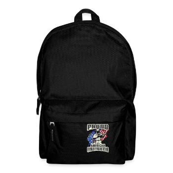 Feuerwehrmann Feuerwehr & Sprüche - Rucksack - Schwarz - Vorne