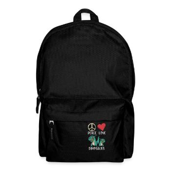 Dinosaurier Geschenk Dino Liebhaber Geschenk - Rucksack - Schwarz - Vorne