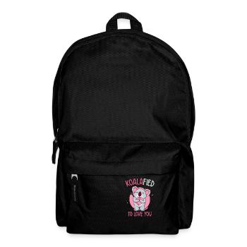 Valentine's Day Koala Love Wildlife Koala Lover - Backpack - black - Front