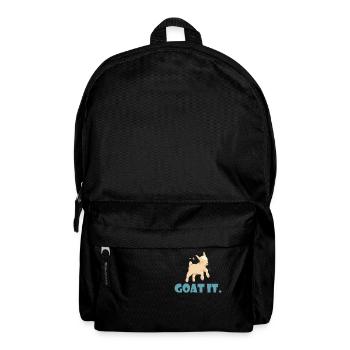 Goat Gift Goat Lover Gift - Backpack - black - Front