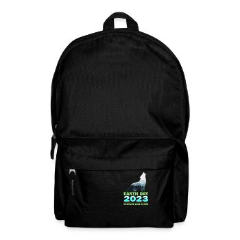 Jour de la Terre pour les amoureux de la nature 2023 - Sac à dos - noir - Devant