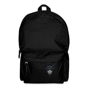 Keltischer Vikinger Vegvisir Kompass Wikinger - Rucksack - Schwarz - Vorne